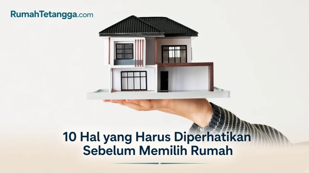 10 Hal yang Harus Diperhatikan Sebelum Memilih Rumah tips memilih rumah