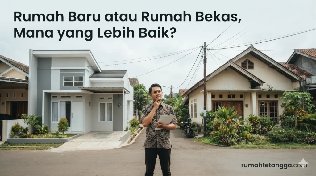 Rumah Baru atau Rumah Bekas, Mana yang Lebih Baik? Pilih rumah baru atau rumah bekas?