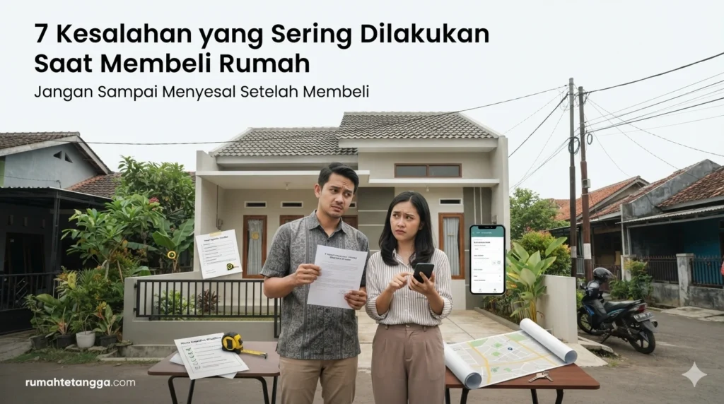 7 Kesalahan yang Sering Dilakukan Saat Membeli Rumah 7 Kesalahan yang Sering Dilakukan Saat Membeli Rumah
