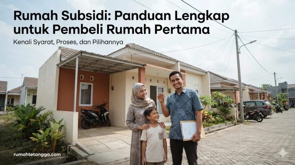 Rumah Subsidi: Panduan Lengkap untuk Pembeli Rumah Pertama Rumah Subsidi: Panduan Lengkap untuk Pembeli Rumah Pertama