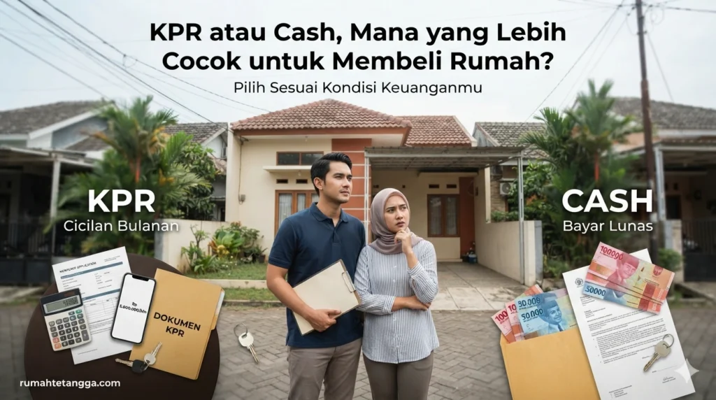 KPR atau Cash, Mana yang Lebih Cocok untuk Membeli Rumah? KPR atau Cash, Mana yang Lebih Cocok untuk Membeli Rumah?